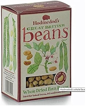 (12 PACK) - Hodmedods Whole Dried Fava Beans| 500 g |12 PACK - SUPER SAVER - SAVE MONEY