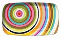 French Bull 13-1/2-Inch-by-8-Inch Rectangular Melamine Platter, Ring