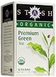 Stash Premium Organic Premium Green Tea, Tea Bags, 18-Count Boxes (Pack of 6)