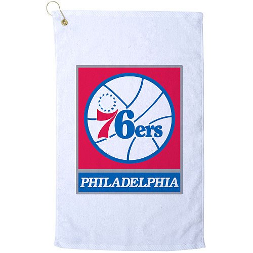 Pro Towel Sports Philadelphia 76Ers Printed Golf Towel