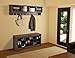 Prepac 36 inch Wide Hanging Entryway Shelf, Black