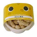 ドットわん枝クッキー　おから納豆の画像