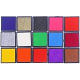 Decora Ink pads 15pcs in 15 different colors DIY Multiful Craft