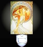 Poetry by Mucha Decorative Night Light