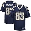 Reebok San Diego Chargers Vincent Jackson Replica Jersey
