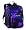 Black/Electric Purple Flitter