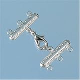 Eigenschaften KnorrPrandell / Gütermann / KnorrPrandell 2233775 - Karabiner mit Stegen silber 3reihig