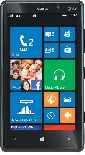 Nokia Lumia 820 4G Windows Phone, Black (AT&T) Nokia Lumia 820 4G Windows Phone, Black (AT&T)