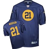 Reebok Green Bay/Acme Packers Charles Woodson Authentic Alternate Jersey-Size: Size 52