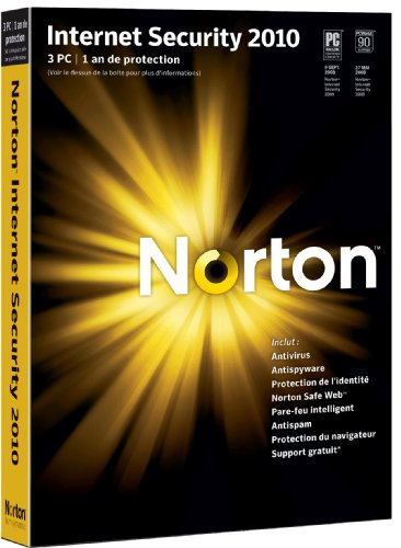 Norton Internet Security 2010 (3 postes, 1an)