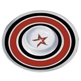 MLB Houston Astros 14-Inch Melamine Chip and Dip