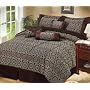 LCM Home Fashions Santa Cruz 7-Piece Queen Comforter Set