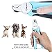 Gimars High Grade Stainless Steel Sharp Blade Dog Nail Clippers and Cat Combs with Safety Guard ,Nail File and Non Slip Handle Grip to Trim Thin and Thick Nails