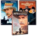 SAM ELLIOTT 3 dvd Lot THE DESPERATE TRAIL + CONAGHER + YOU KNOW MY NAME Authentic Region 1