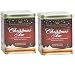 Harrisons & Crosfield Christmas Tea, Round English Style Tea Bags, 3.52-Ounce Caddy (Pack of 2)