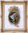 Saint Rita by Simeone Framed Art, 16" x 20" - MADE IN ITALY