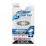 カーメイト(CARMATE) LEDルームランプ スマーティオ 12V車専用 T8×29（5W） T10×31(10W)タイプ 蒼白色 15000K BW13