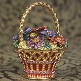 FLOWER BASKET JEWELED