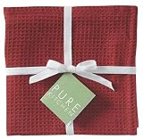 Jumbo Waffleweave Dishcloth Set - Chili