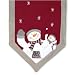 Alabama Crimson Tide Snowman Table Runner