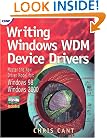 Writing Windows WDM Device Drivers