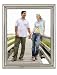 Malden Silver Bead Wedding Collection Frame, 8-Inch by 10-Inch