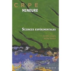 CRPE L'�preuve mineure de sciences exp�rimentales