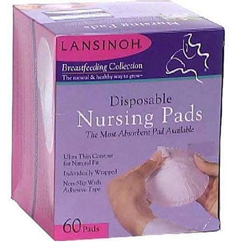 HealthPersonalCare: Lansinoh 20265 Disposable Nursing Pads, 60 Count Boxes  Pack of 3 