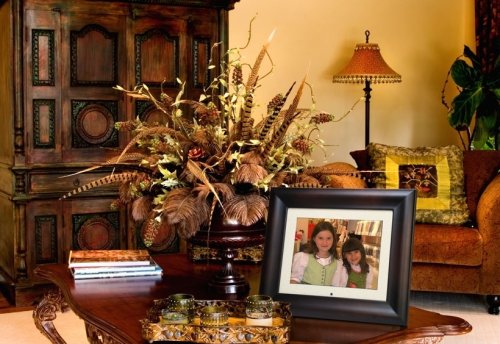 Smartparts SP800W 8-Inch Digital Picture Wood Frame