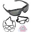 TSD Tactical Air Soft Safety Goggles or Glasses (Grey)