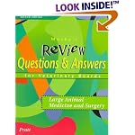 Mosby's Review Questions & Answers For Veterinary Boards: Large Animal Medicine & Surgery (2nd ed)