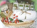 Divine Experience Spa Gift Basket with a Personalized Greeting Card