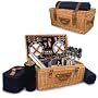 Picnic Time Windsor Picnic Basket, Service for 4