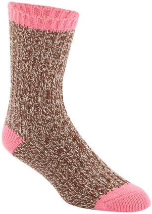 World's Softest Ragg Collection Crew Women's Socks (Coffee Bean)
