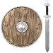 Wikinger Set f�r Erwachsene, Schild & Schwert