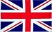 British UK Union Jack National Country Flag - 3 foot by 5 foot Polyester (New)