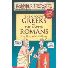 The Groovy Greeks AND The Rotten Romans (Horrible Histories Collections)