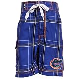 NCAA Florida Gators Toddler Royal Blue Bat Boy Boardshorts (2T)