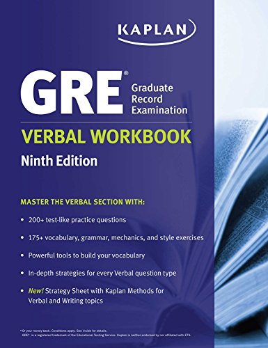 Download GRE Verbal Workbook (Kaplan Test Prep) Download GRE Verbal Workbook (Kaplan Test Prep)