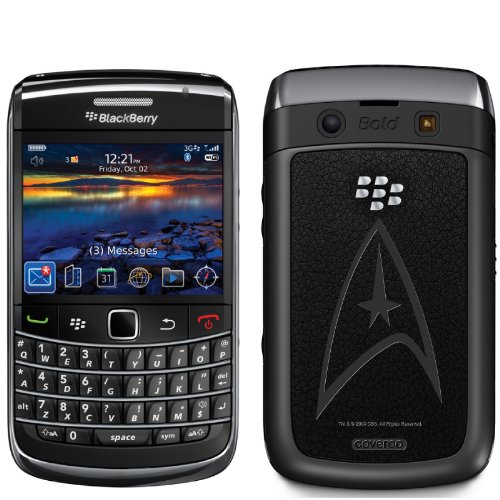  Star Trek Command Insignia on BlackBerry Bold 9700 Phone Cover (Black)