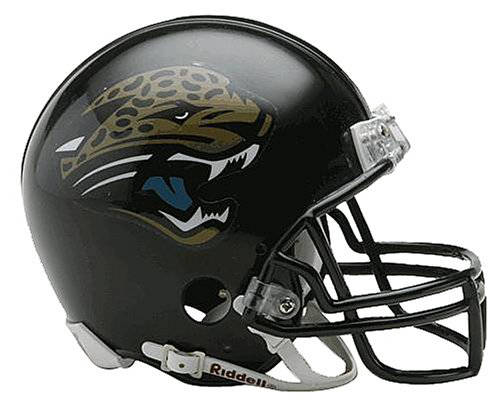 NFL Riddell Football Mini-Helm Jacksonville Jaguars