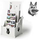 Porcelain Letter Holder featuring the German Shepherd (6 inches tall)