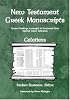 New Testament Greek Manuscripts - Galatians