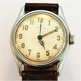 Vintage Antique watch: Omega Windup, Stainless Steel, 1940's by Swiss