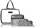 Vera Bradley Women's 4 Piece Cosmetic Makeup Organizer Bag