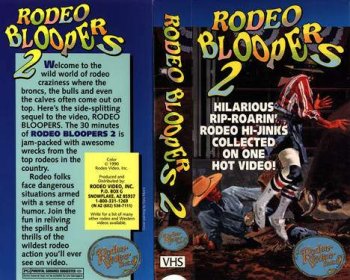 Childrens Toyshop  Sporting Goods : Rodeo Bloopers 2 - DVD
