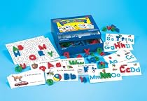 Lauri ALPHABET PHONICS CENTET KIT - Helps Kids Recogize Letters & Build Their Vocabulary
