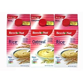 Beech Nut Rice Cereal, Oatmeal Variety Pack