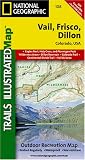 Trails Illustrated Vail, Frisco, Dillon Colorado Trail Map