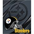 Pittsburgh Steelers NFL "Imprint" Micro Raschel Blanket (50"x60")